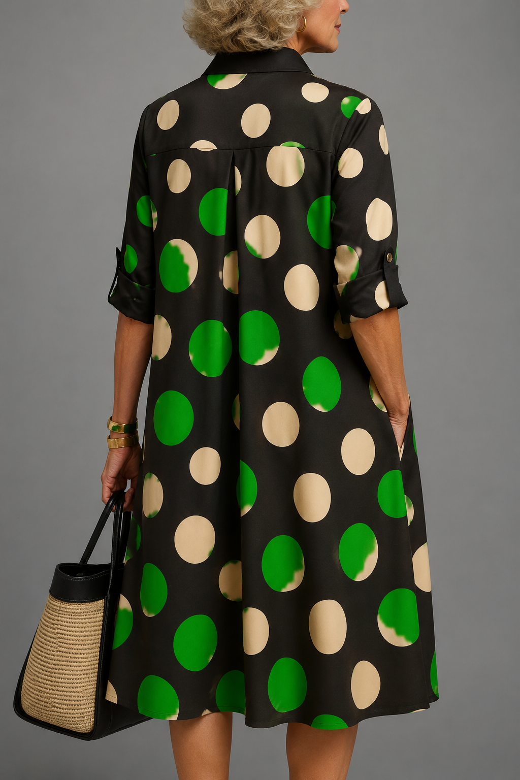 Naomi | Vestido midi elegante y refinado