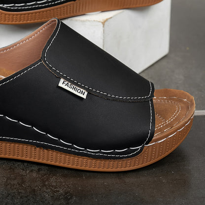 Lucia | Mule con Cuña Confortable