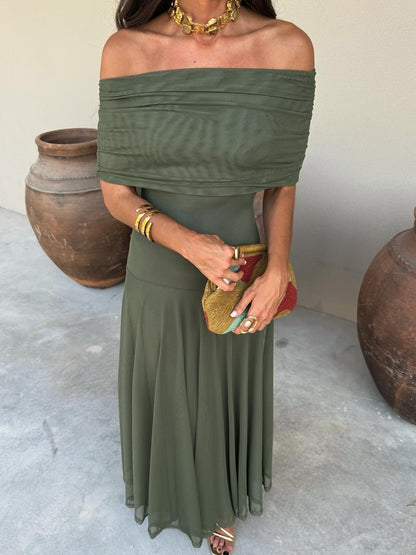 Lara | Vestido elegante sin tirantes