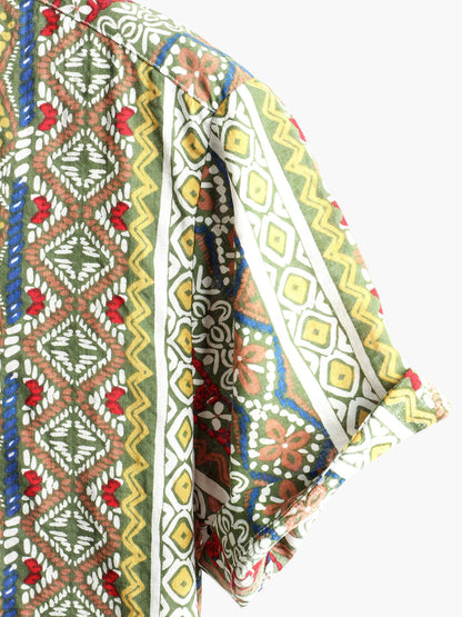 Lucas | Camisa Estampada de Algodón