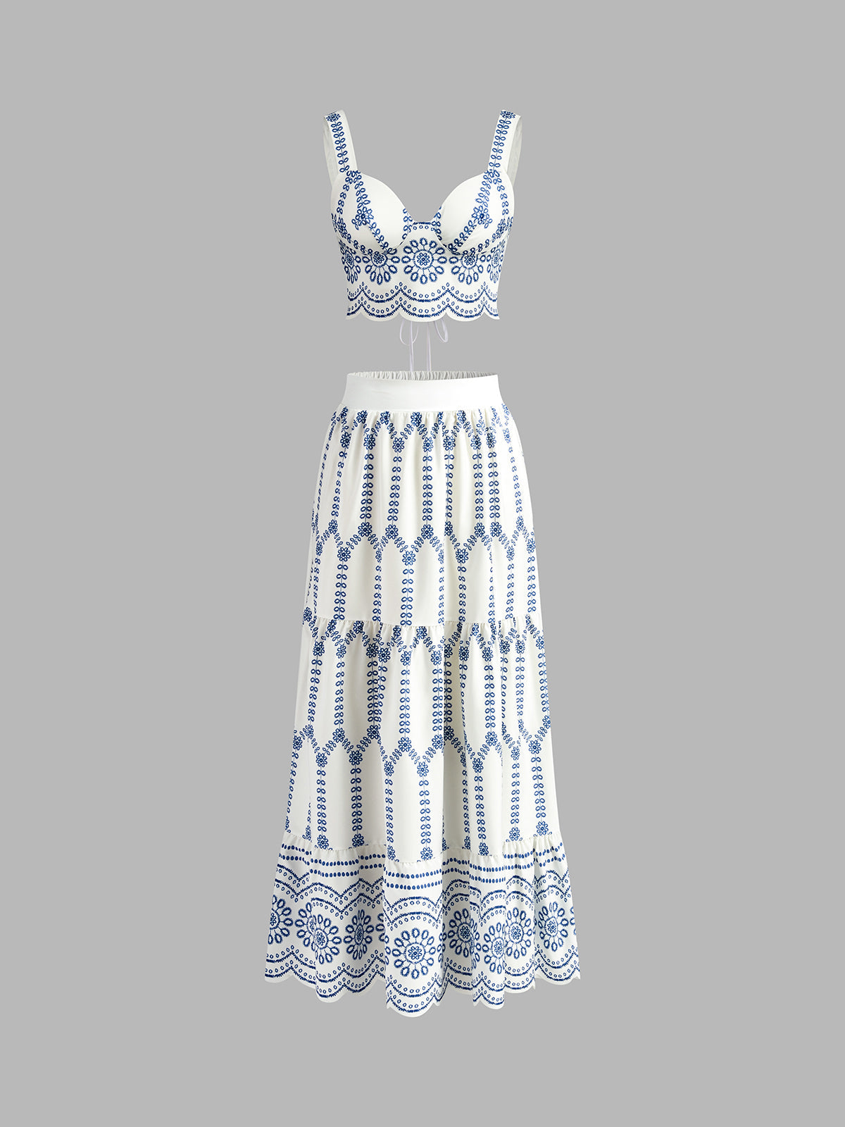 Elena | Conjunto Falda Estampada