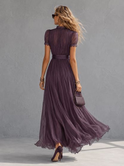 Flavia | Vestido elegante violeta