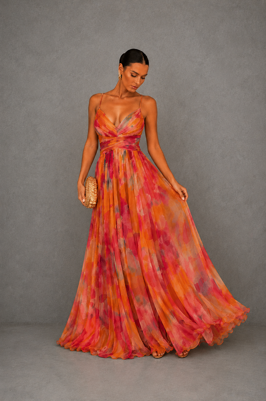 Victoria | Vestido de elegancia floral