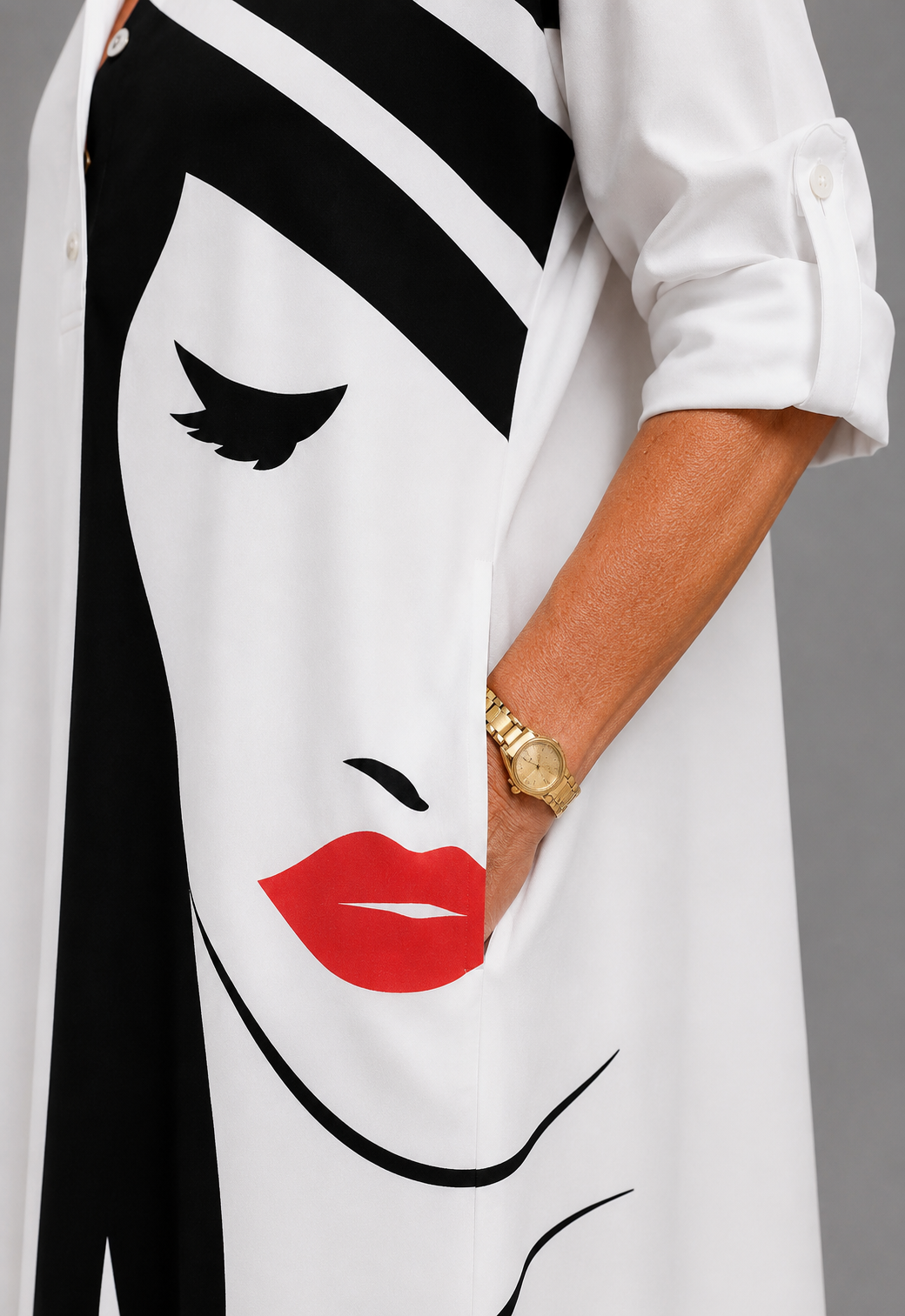 Bella | Vestido midi elegante y refinado
