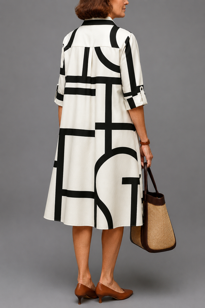 Ellie | Vestido midi elegante y refinado