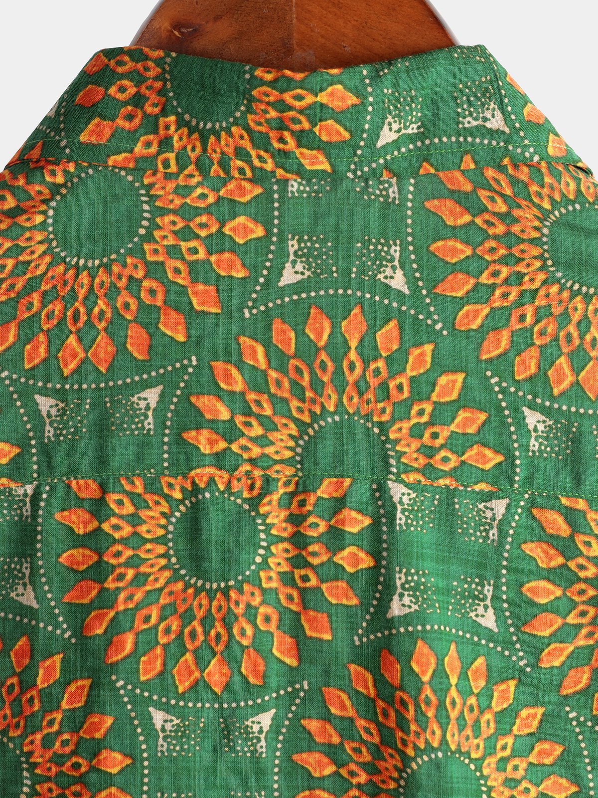 Diego | Camisa retro disco vintage manga corta