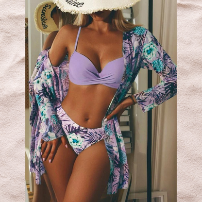 Barbara | Conjunto bikini 3 en 1