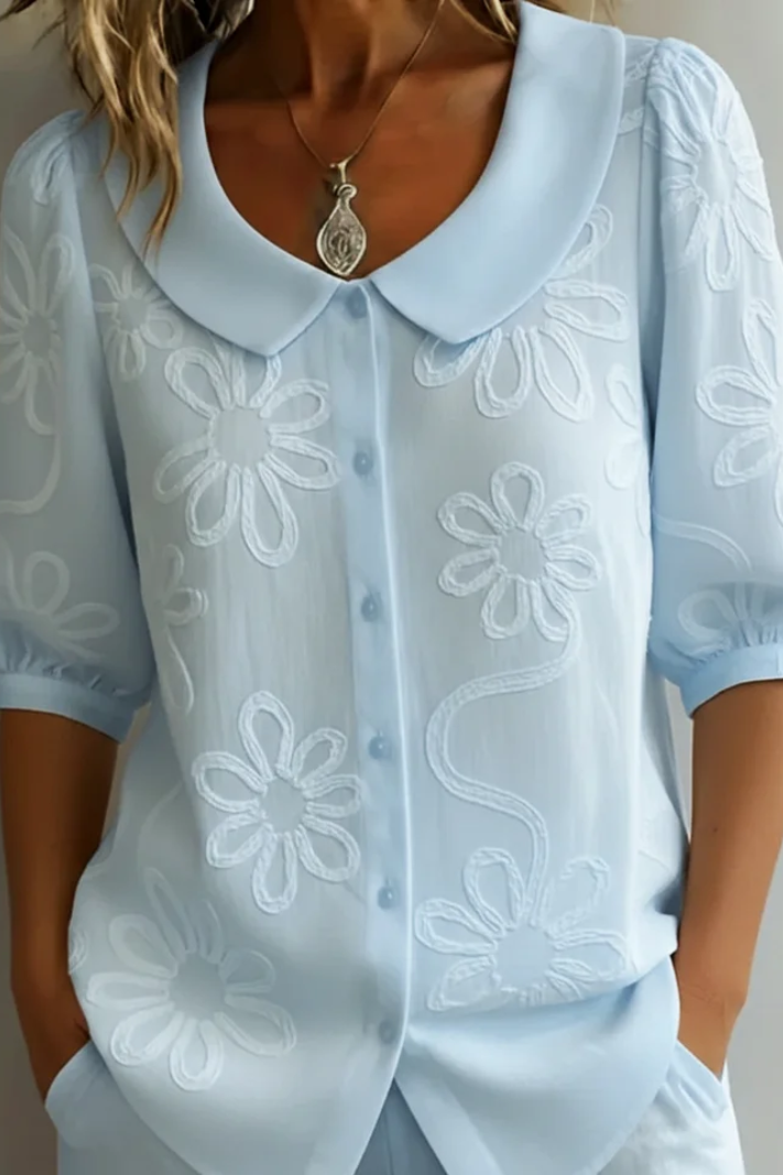 Fiora | Blusa Floral Elegante
