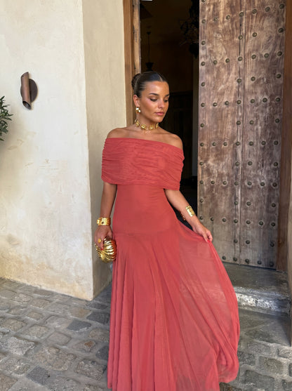 Lara | Vestido elegante sin tirantes