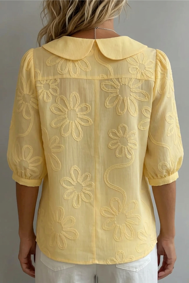 Fiora | Blusa Floral Elegante