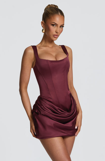 Olivia | Vestido Rojo Cereza