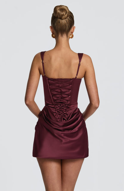 Olivia | Vestido Rojo Cereza