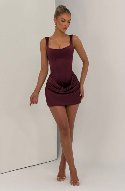 Olivia | Vestido Rojo Cereza